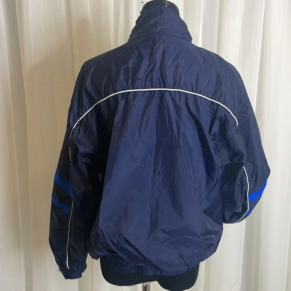 Dark Blue/Blue REEBOK Zippered Jacket - Picture 4 of 5